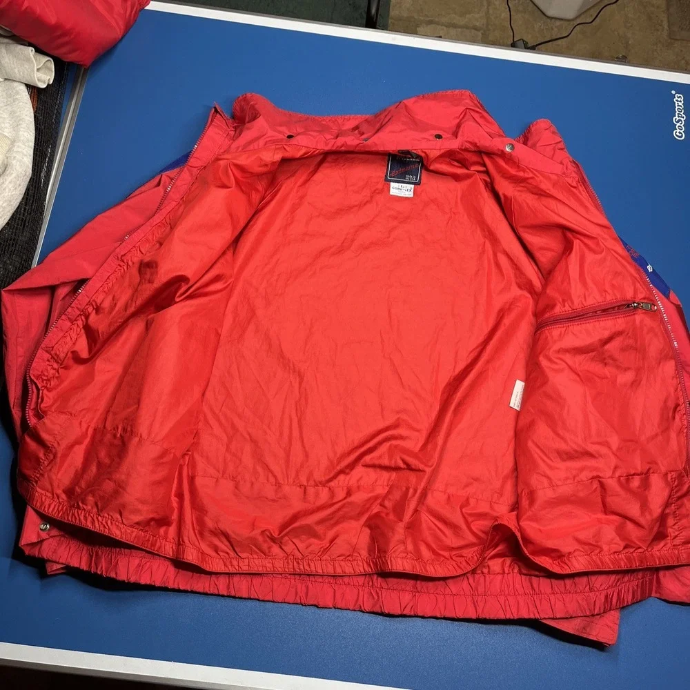 VINTAGE THE NORTH FACE EXTREME MENS JACKET LARGE RED FULL ZIP 80s‎ USA